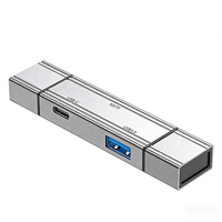 Lecteur de cartes USB de haute qualité 4 en 2, lecteur de cartes SD TF et Type C vers Micro SD TF, adaptateur USB OTG, lecteur de cartes USB Hub pour ordinateur portable