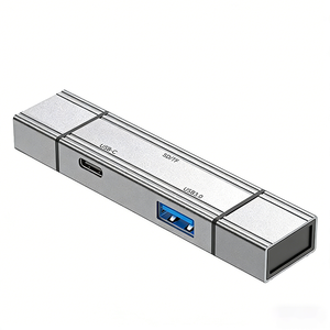 Lecteur de cartes USB de haute qualité 4 en 2, lecteur de cartes <span class=keywords><strong>SD</strong></span> TF et Type C vers <span class=keywords><strong>Micro</strong></span> <span class=keywords><strong>SD</strong></span> TF, <span class=keywords><strong>adaptateur</strong></span> USB OTG, lecteur de cartes USB Hub pour ordinateur portable - Product Image 3