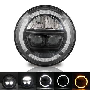 Luces Intermitentes Delanteras al por Mayor, Luz de Conducción Diurna DRL, Faro LED de 7 Pulgadas para Motocicleta, Faro Delantero para Jeep <span class=keywords><strong>Renegade</strong></span> - Product Image 2