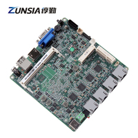 Motherboard 4 Port Ethernet J1900 Pfsense Mainboard Keamanan Jaringan