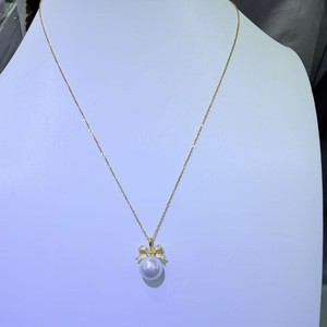 Collar de Perlas de Agua Dulce Naturales de Zhuji, 10-11 mm, Redondas, Casi Impecables, Aurora, Accesorio de Alta Gama con Diseño de Lazo - Product Image 4