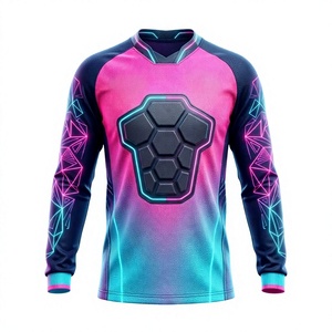 Camiseta de Portero de Fútbol para Hombre, Personalizable con Logotipo Frontal, Absorbe la Humedad, Transpirable, Secado Rápido, Sublimación, Transferencia Térmica, Premium, Venta al Por Mayor - Product Image 1