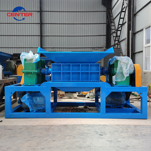 Industrial Grade Dual Shaft Shredder for Processing Vulcanized <strong>Rubber</strong> and Hard Wastes - Product Image 2