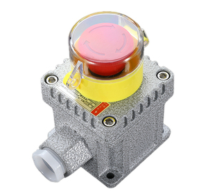 LA53 patlamaya dayanıklı alüminyum alaşımlı düğme kutusu 2/3 düğmeler 10A akım acil durdurma Motor kontrolörü madencilik için anahtarı <span class=keywords><strong>220V</strong></span> - Product Image 5