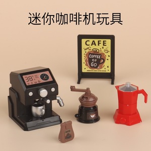 Macchina da Caffè e Cucina in Miniatura in Plastica per Casa delle Bambole - Decorazioni per Compleanno e Pasqua - Product Image 3