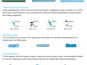 Free Sample Top Quality Hydration or Hiking Drinking Utensils drinking utensils - Product Image 6