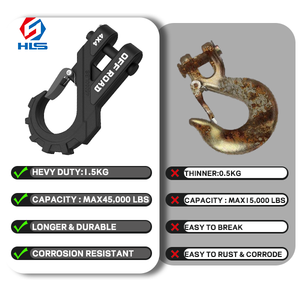 G80 Hochwertiger Gesenk geschmiedeter Gabel kopf aus Zink legierung stahl mit glattem Finish Greifer-/Hebe haken Industrieller Bergbau Schwerindustrie - Product Image 4