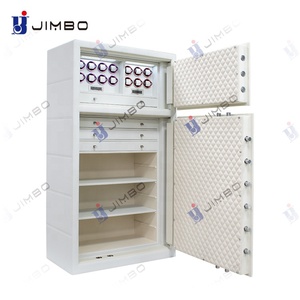 JIMBO Caja de Seguridad <span class=keywords><strong>para</strong></span> Reloj, Enrollador Automático Silencioso con Huella Digital y Órbita Personalizada Grande <span class=keywords><strong>para</strong></span> Tienda de Hotel en Casa - Product Image 2
