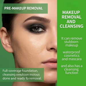 Balsamo Detergente Viso Non Comedogenico Senza Profumo Riutilizzabile Ecologico con Complesso di Ceramidi e Olio di Jojoba Idratante e Nutriente per il Trucco - Product Image 5