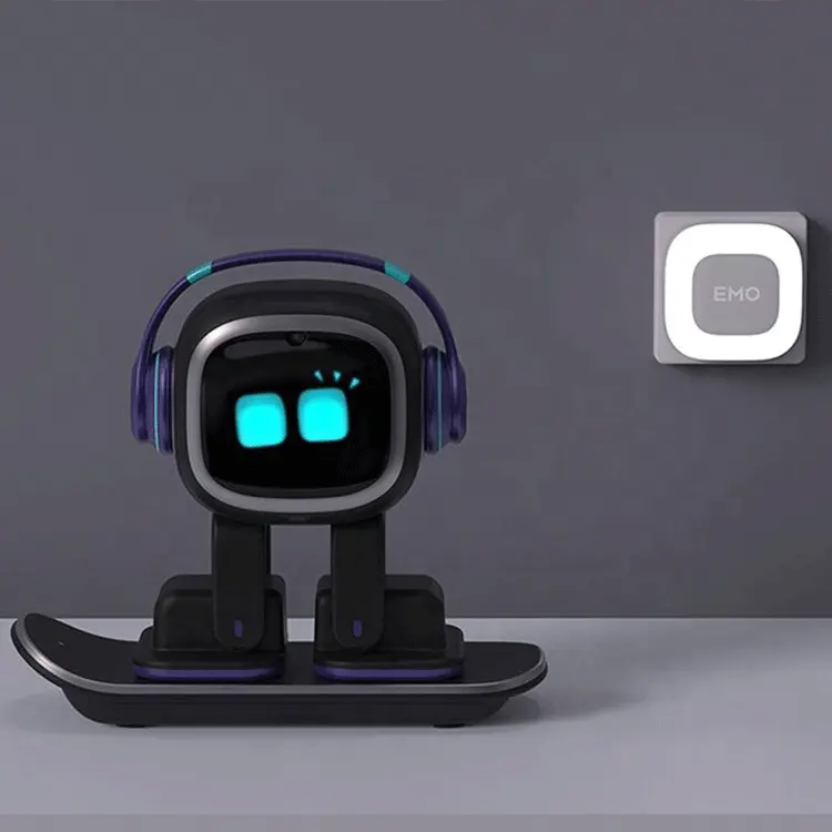 Robot RC intelligent personnalisé programmation intelligente éducatif électrique EMO AI métal Robots radiocommande jouet pour enfants étudiant