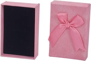 Caja de Joyería de Fábrica con Tapa y Base, Caja de Regalo de Papel, Caja de Almacenamiento de Joyería para Anillos y Pendientes, Embalaje de Papel - Product Image 3