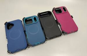 Nouveau étui de téléphone portable à armure magnétique pour <span class=keywords><strong>iPhone</strong></span> 17 Pro Max 3 en 1 étui de téléphone Defender pour <span class=keywords><strong>iphone</strong></span> <span class=keywords><strong>12</strong></span> 13 14 15 16 17 air - Product Image 4