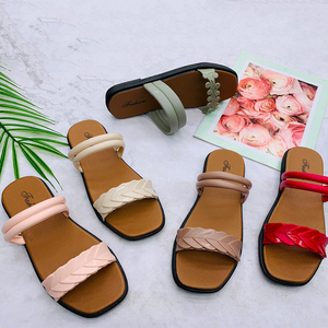 Nhà Máy Bán Buôn Babouche Người Phụ Nữ Giá Rẻ Giày Dép Phụ Nữ Vỉ Đập Dép Phẳng Cho Phụ Nữ - Product Image 3