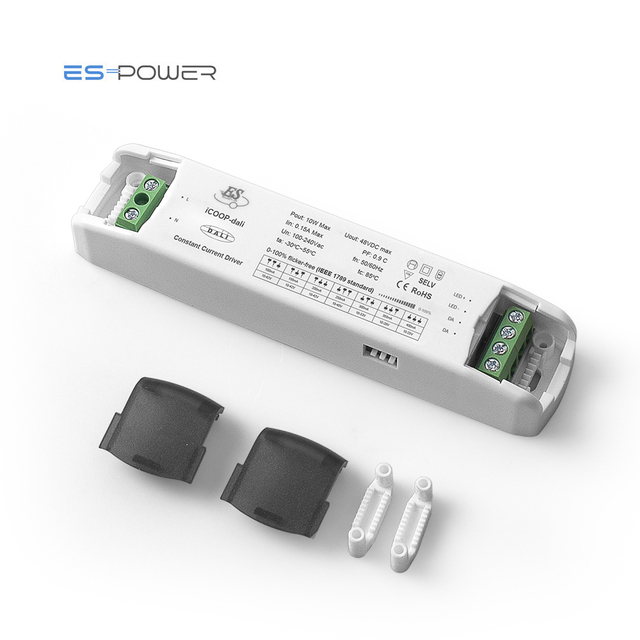 DALI Dimmable LED Drivers 10W Small Size 10-42V Multiple Output Current 100mA 150mA 200mA 250mA 300mA 350mA 400mA LED Lighting