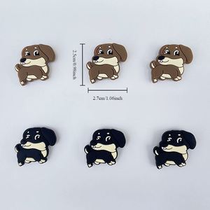 Bolígrafos de Silicona Hechos a Mano, Ecológicos y de Lujo, con Diseños 3D Personalizados de Anime, Perros de Dibujos Animados y Cuentas Focales Médicas, Venta al por Mayor para Navidad - Product Image 6