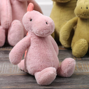 Bantal boneka Halloween, mainan mewah dinosaurus lintas batas, patung naga duduk, bantal boneka Halloween - Product Image 4