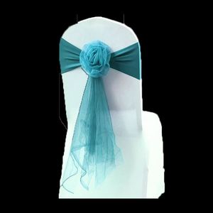 Nœuds de chaise dorés décoratifs pour mariage, nœuds de chaise en spandex pour mariage, nœuds de chaise pour concours de beauté et banquets - Product Image 3