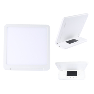 <span class=keywords><strong>Lampe</strong></span> de thérapie SAD à luminosité de 10 000 Lux, sans UV, 3 niveaux réglables, avec horloge minuteur multifonctionnelle simulant le lever et le coucher du soleil - Product Image 2