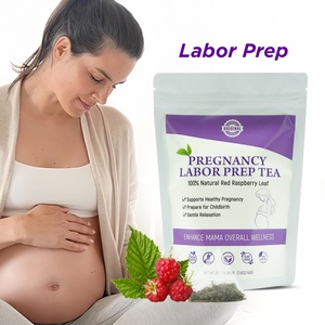 Té de Fertilidad Femenina Personalizado de Chinaherbs, Té de Hoja de Frambuesa Roja para el Embarazo, Té para el Útero, Té para la Preparación del Parto, Fertilidad Femenina - Product Image 1