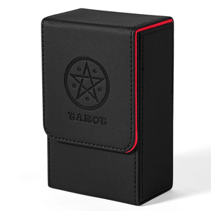 صندوق بطاقات التاروت الجلدي/حافظة بطاقات لمعظم أحجام بطاقات التاروت - Product Image 2