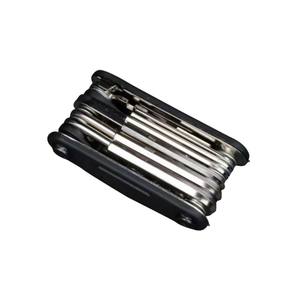 Multi <b>Tool</b> 16 In 1 Portable Folding Bicycle <b>Tool</b> <b>Kit</b> With Wrench And Socket Stainless Steel High Strength Compact Design - Product Image 3