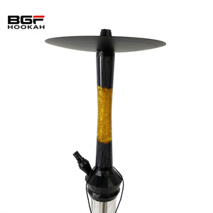 Proveedor Original de Narguile con Forma de Pistola, Narguile Libanés de Carbón con Forma de AK47, Narguile Negro Rocket <span class=keywords><strong>Tabaco</strong></span> / Narguile Gun Mamoon / Narguile AK47 - Product Image 3