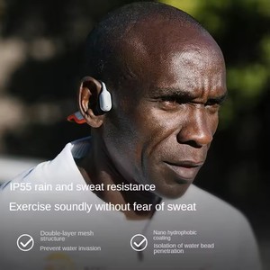 หูฟัง SHOKZ S810 OpenRun Pro แบบ Bone Conduction หูฟังแบบเปิดหู บลูทูธ พร้อมเทคโนโลยี TurboPitch ไฟ LED ระบบตัดเสียงรบกวน ANC กันเหงื่อ เหมาะสำหรับวิ่งและปั่นจักรยาน - Product Image 5