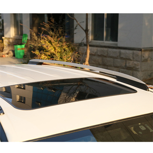 Portaequipajes de techo de aleación de aluminio para coche <span class=keywords><strong>Toyota</strong></span>, rieles laterales de techo para modelo <span class=keywords><strong>RAV4</strong></span> 2013, 2014, 2015, 2016, 2017, 2018, 5 Accesorios - Product Image 6