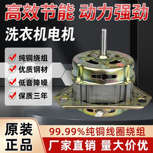 Moteur de machine à laver semi-automatique 200W, moteur à balais en fil de cuivre pur pour appareils électroménagers à deux cuves - Product Image 4