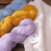 Laine Mélange Peignée Superwash 100g pour Tricot Manuel, Motif Teint, Écologique et Antistatique, Type Australian Snow Sheep