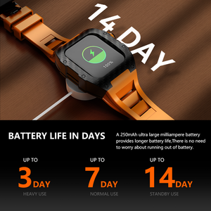 Ngoài trời người đàn ông Đồng hồ Smartwatch Hw Zero BT cuộc gọi NFC năng động quay số theo dõi sức khỏe đồng hồ đeo tay Hw Zero Đồng hồ thông minh cho thể thao - Product Image 4