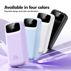Nuevo Producto RONC, Cargador Portátil PD de 22.5W, Batería <span class=keywords><strong>Externa</strong></span> para Teléfono de 20000mAh, Banco de Energía con Cable - Product Image 4