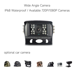 Camera Quan Sát Di Động Bộ Đầy Đủ Thẻ SD 4CH MDVR 4G Phát Trực Tiếp GPS AHD 1080P 4 Chiếc Hệ Thống Quản Lý Hạm Đội - Product Image 3