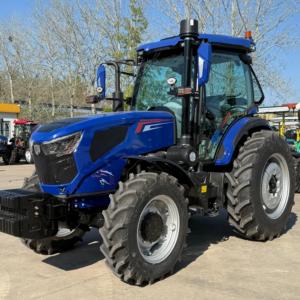 Mini Tractor Agrícola Azul de 100HP 4x4 con Cabina <span class=keywords><strong>en</strong></span> <span class=keywords><strong>Venta</strong></span> - Product Image 3
