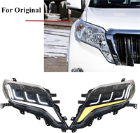 Para Toyota Prado 2014-2017, Conjunto de Faros Delanteros LED Modificados, Repuesto de Faros para Automóvil, Suministro de Fábrica, Piezas de Automóvil - Un Par