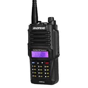 Baofeng-walkie-talkie de mano, radio móvil de doble banda, UHF, VHF, 8 vatios, UV-9RPLUS