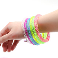Vente en gros pas cher bracelet lumineux bracelet led-bracelet en plastique led pour les événements clignotant Light Up Bracelet Dmx