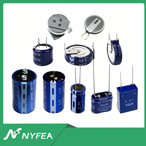 Supercondensateurs NYFEA 2.7V 3.3F NR2R7L335S-P0820 à montage traversant 8x20mm -40~70°C pour applications automobiles haute fréquence NR2R7L335S - Product Image 4