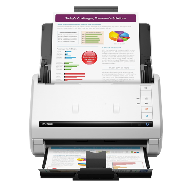 Epso.n DS-770 II Office Document Scanner High-Speed Color Duplex with 100-Page Auto Feeder