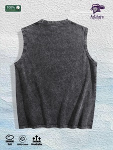 Camiseta sin Mangas <span class=keywords><strong>Antihero</strong></span> This World Needs Jesus Faith, 100% Algodón, Almacén de EE. UU., 7 Colores - Product Image 2