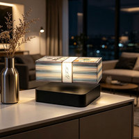 Lampe Dollar à Lévitation Magnétique, Veilleuse LED avec Billets Flottants, Décoration et Cadeau