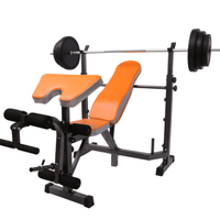Banc de musculation multifonctionnel pas cher, banc de musculation réglable en poids, machine d'exercice abdominal, banc de musculation