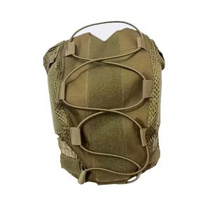 Housse de casque tactique en maille réglable de haute qualité pour la chasse en extérieur, en CP ABS et polyester, ajustement universel, légère - Product Image 1