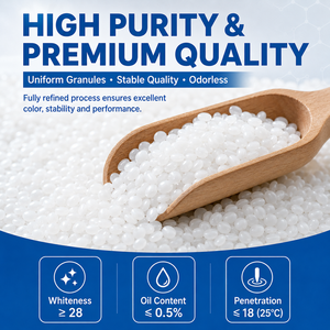 Cera de Parafina Totalmente Refinada de Grado Profesional, de Alta Calidad, Bajo Contenido de Aceite, Alta Blancura, en Bolsa de 25 kg, Precio de Fábrica - Product Image 3