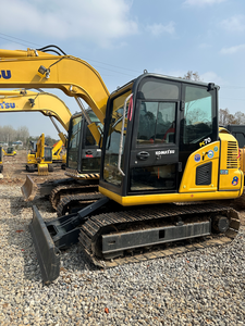 Excavadora hidráulica de cadenas Komatsu PC70 usada de alto rendimiento con motor original confiable para construcción y trabajos agrícolas - Product Image 2