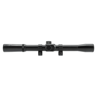 GOODLUCK Vente Chaude Lunette Tactique Optique Longue Portée 4X20 pour la Chasse en Extérieur avec Monture de 11mm, Grossissement 4x, Spotting