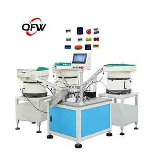 QFW Máquina de ensamblaje de automatización de alta eficiencia Línea de producción de máquina de ensamblaje de sacapuntas de madera y plástico