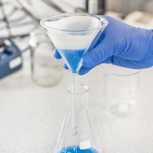 Transparente 60mm 75mm 90mm 120mm laboratório escola ciência borosilicato 3.3 vidro funil - Product Image 2