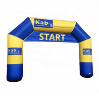 Arches gonflables promotionnelles pour la ligne de départ et d'arrivée, arche de course sportive gonflable à vendre