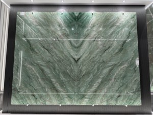 Union Stone Gaya Dream Verde Quartzite Slab Polished Modern Kitchen Bathroom Waterproof Durable Eco-Friendly Villa Hotel - Product Image 6